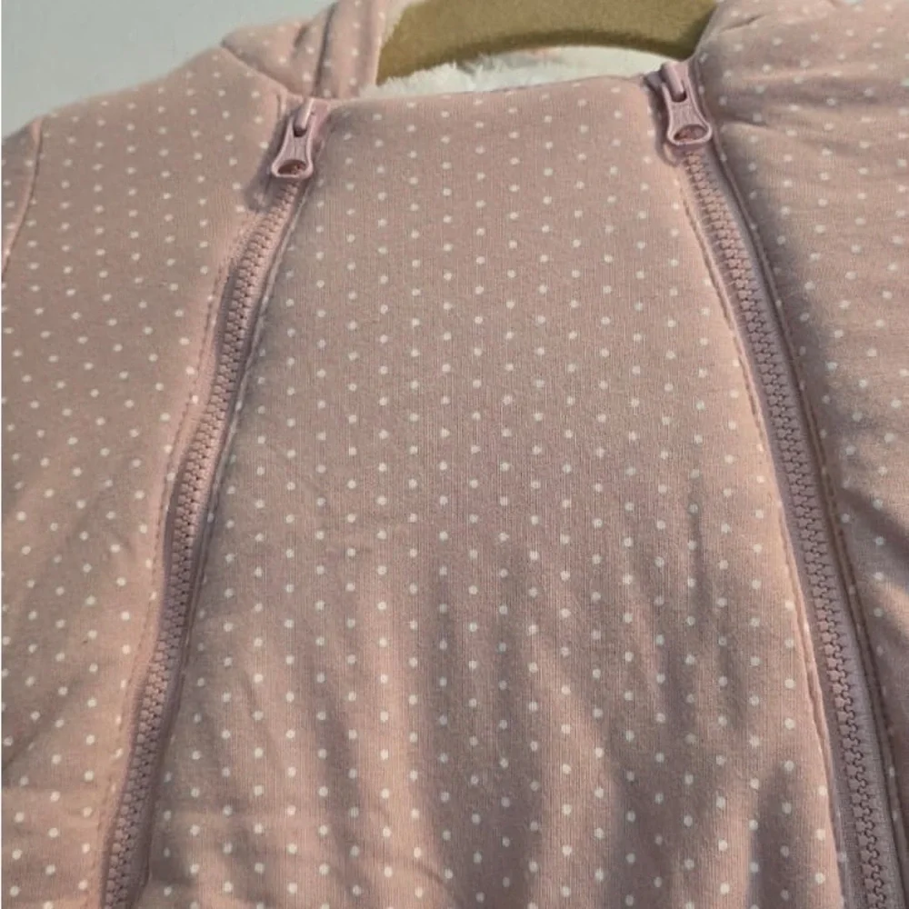 GAP Pink Dotted Kids Footie